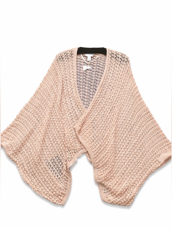 LC Lauren Conrad Sweaters - LC Lauren Conrad Blush Open-Knit Poncho